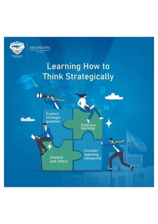 Learn How to Think Strategically