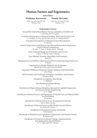 Handbook Of Human Factors In Air Transportation Systems 1st Edition ...