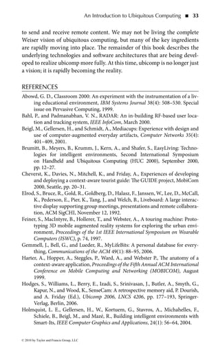 Ubiquitous Computing Fundamentals 1st Krumm John | PDF
