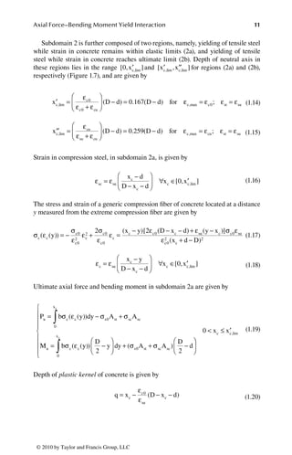 Seismic Design Aids For Nonlinear Analysis Of Reinforced Concrete ...
