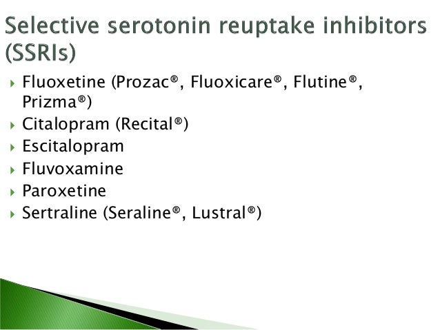 Fluoxetine Treating Anxiety