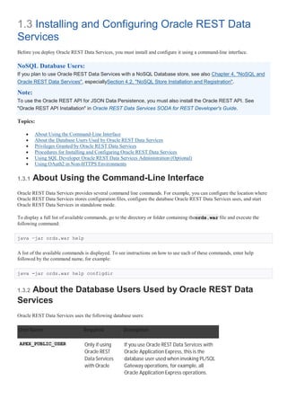 oracle-rest-data-service-instal-config | PDF