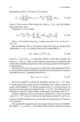 Modeling Phenomena Of Flow And Transport In Porous Media 1st Edition ...