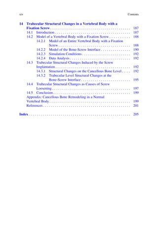 Bone Adaptation In Silico Approach 1st Edition Yoshitaka Kameo | PDF
