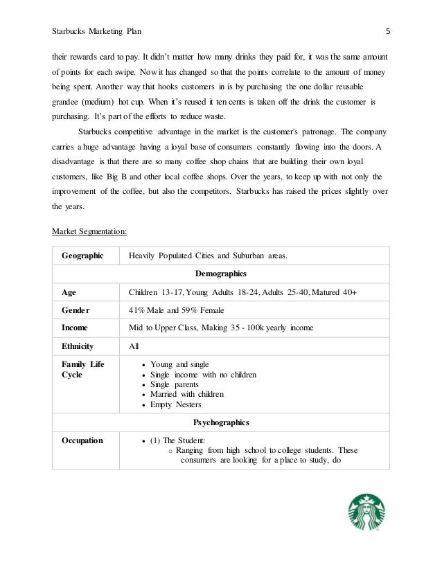 Strategic plan of starbucks picture