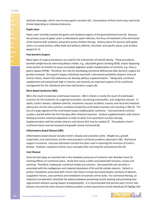 Curated visual reference: Visual Reference: Main Part Of The Gastrointestinal Disorders