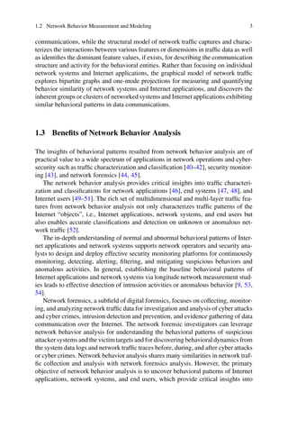 Network Behavior Analysis 2nd Edition Kuai Xu | PDF