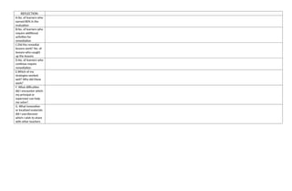 REFLECTION
A.No. of learners who
earned 80% in the
evaluation
B.No. of learners who
require additional
activities for
remediation
C.Did the remedial
lessons work? No. of
lessons who caught
up the lessons
D.No. of learners who
continue require
remediation
E.Which of my
strategies worked
well? Why did these
work?
F. What difficulties
did I encounter which
my principal or
supervisor can help
me solve?
G. What innovation
or localized materials
did I use/discover
which I wish to share
with other teachers
 