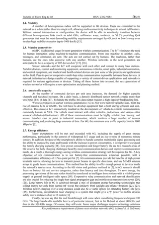 Key performance requirement of future next wireless networks (6G) | PDF