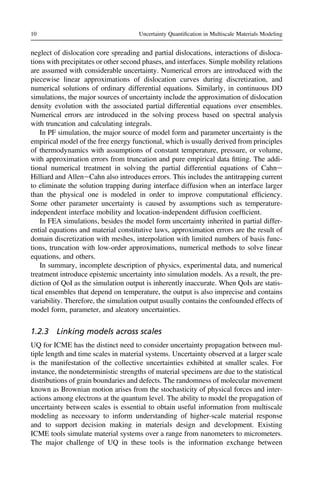 Uncertainty Quantification in Multiscale Materials Modeling Mcdowell | PDF