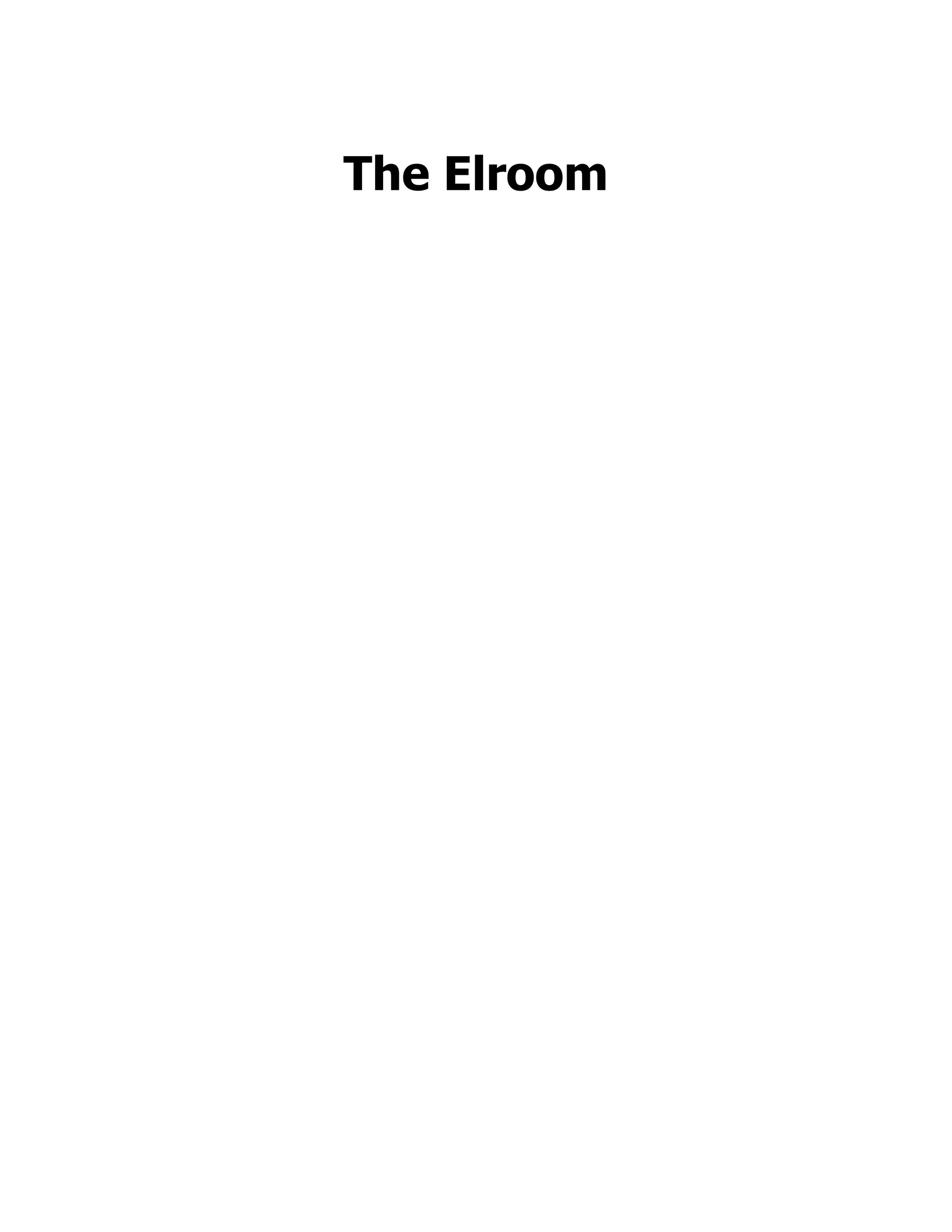 The Elroom
 