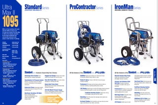 Graco ultra max ii 1095 procontractor airless paint sprayer 16w900 best sale