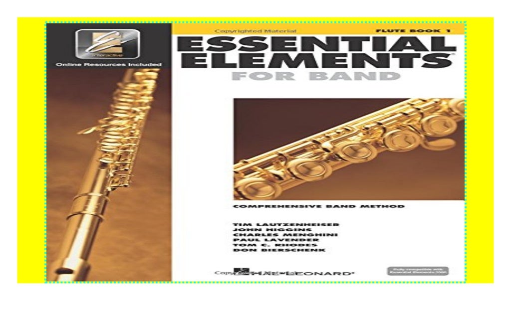 Essential Elements 2000 Flute Book 1 (Book/CDROM) ^^P.D.F_EPUB^^