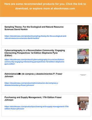 Cybercartography [electronic resource] David Ruxton Fraser Taylor | PDF