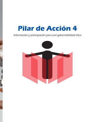 Pilar de Acción 4
Información	y	participación	para	una	gobernabilidad	ética
 