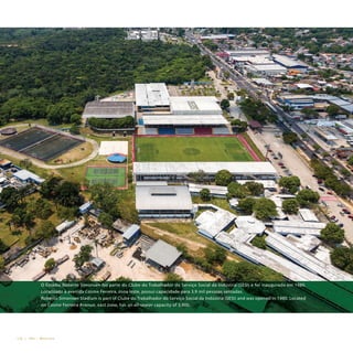 Vista dos cemitérios Parque de Manaus (à frente) e Nossa Senhora Aparecida (ao fundo), à avenida do Turismo, no bairro Tar...