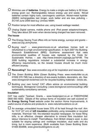 DUHDYDLODEOH#…HDFKIURP(5$
3XEOLVKLQJ/WG)5((32671::$0DQFKHVWHU0(3
$EEUHYLDWLRQV $7 IRU HQWUH IRU $OWHUQDWLYH 7HFKQRORJ ( IRU (WKLFDO
RQVXPHU)R(IRU)ULHQGVRIWKH(DUWKDQG/:3IRU/LYLQJ:LWQHVV3URMHFW
ŠLQGLFDWHVDQLWHPRUSURFHGXUHUHFRPPHQGHGED/:3PHPEHU
)RUSULQWRXWVRIZHEEDVHGUHVRXUFHV DQGIXUWKHUFRSLHVRIWKLVERRNOHW
FRQWDFW$QQH%UHZHU 3KRHQLFHRWWDJHVKDSHO/DQH %RRNKDP.7
4*RURUDQQH#GRUNLQJTXDNHUHXRUJ RSLHVDOVRIURP
4XDNHU%RRNVKRS±
                                                          
 