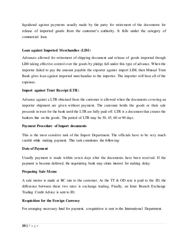 Foreign exchange operations
