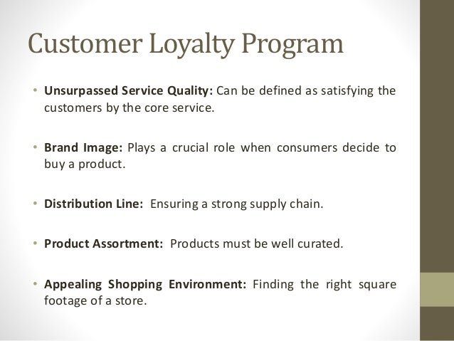 Literature review on customer loyalty programs