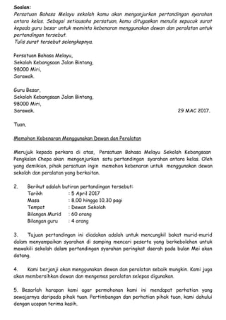 345472254 Contoh Contoh Karangan Upsr 2017