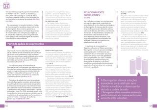 4342 Relatório de Sustentabilidade 2015
Sustainability Report 2015
Baumgarten
Um dos critérios para pontuação dos fornecedores
no Print the Future é a adesão ao SEDEX (Sup-
plier Ethical Data Exchange) e, a partir de 2017, a
companhia pretende avaliar as notas recebidas por
seus parceiros nas auditorias da entidade. G4-EN33
| G4-LA15
No ano passado, foi lançado também o Código
de Conduta para Fornecedores, disponível no site
da Baumgarten. O documento apresenta as
principais diretrizes para a formação de parcerias
de fornecimento com a empresa e a exigência
da adoção das melhores práticas de gestão e de
ações para garantir condições dignas de trabalho
e a proteção ao meio ambiente.
Os principais insumos adquiridos pela Baumgarten
são as matérias-primas necessárias para a produção
de rótulos, como autoadesivos, tintas, laminados,
filmes termoencolhíveis, papel metalizado, entre outros.
A empresa conta com cerca de 50 fornecedores
de matéria-prima direta, dos quais 60% estão
instalados no Brasil. G4-12
Em sua maior parte, os fornecedores da
Baumgarten são multinacionais, que adquirem seus
insumos de empresas também de grande porte que
atuam nos segmentos químico e de derivados de
petróleo. A companhia estima que em torno de
outras 120 empresas componham as cadeias de
suprimentos desses parceiros. G4-12
O processo de seleção de novos fornecedores
feito pela Baumgarten considera, principalmente,
a qualificação técnica e operacional dos parceiros.
A empresa ainda não possui mecanismos formais
para selecionar novos fornecedores considerando
o desempenho em aspectos relacionados à gestão
ambiental e social. Em 2016, será dado início à cons-
trução de uma ferramenta que permitirá o envio de
questionários de autoavaliação aos fornecedores e,
posteriormente, a realização de auditorias
presenciais. G4-EN32 | G4-LA14
One criterion for scoring Print the Future
suppliers is adhesion to SEDEX (Supplier
Ethical Data Exchange) and, as of 2017, the
company intends to evaluate the scores its
partners receive in this organization’s audits.
G4-EN33 | G4-LA15
The Supplier Code of Conduct was
also launched last year and is available on
the Baumgarten website. This document
contains the main guidelines for forming
sourcing partnerships with the company
and the requirement that best management
practices and actions to guarantee decent
working conditions and environmental
protection be adopted.
Perfil da cadeia de suprimentos
Profile of the supply chain
The main inputs acquired by Baumgarten are
raw materials needed to make labels, such
as self-adhesive labels, inks, laminated labels,
shrink wrap films, metallic paper, and others.
The company has around 50 direct suppliers
of raw materials, 60% of which operate in
Brazil. G4-12
Baumgarten suppliers are mostly
multinational companies that acquire inputs
from companies that are also large in size
and operate in the chemical and petroleum
products segments. The company estimates
that around 120 other companies make up
these partners’ respective supply chains. G4-12
The process of selecting new suppliers used
by Baumgarten mostly considers partners’
technical and operational qualifications.
The company does not yet have any formal
mechanisms for selecting new suppliers that
consider performance on aspects related to
environmental and social management. In
2016, work will begin on building a tool that
will allow self-assessment questionnaires to
be sent to suppliers, with on-site audits being
done afterwards. G4-EN32 | G4-LA14
RELACIONAMENTO
COM CLIENTES
G4-DMA
Ser a referência número um nos mercados
em que atua, garantindo a satisfação de
seus clientes, é um dos objetivos estratégicos
da Baumgarten. A empresa atende compa-
nhias multinacionais em diferentes setores,
como os de bebidas, alimentos, cosméticos e
home care. Os investimentos e projetos são
direcionados para satisfazer às mais
altas demandas dessas empresas, com
produtos inovadores, personalizados, de
qualidade e a preços competitivos em
relação ao mercado. G4-8
A aquisição de uma unidade na
Argentina e de uma no México posiciona a
Baumgarten como um parceiro estratégico
para organizações multinacionais que
necessitam de um fornecedor que possa
prestar um serviço com mais agilidade e
sem complexidades. Em 2015, o trabalho
de alinhamento operacional entre as
duas plantas do exterior e a do Brasil
possibilitou a centralização do atendimento
para toda a América Latina com a mesma
eficiência e qualidade.
Customer relationship
G4-DMA
Being the number one reference in the markets
where it operates and guaranteeing customer
satisfaction is one of Baumgarten’s strategic
goals. The company serves multinationals in
various sectors, such as beverages, foodstuffs,
cosmetics and home care. Investments and
projects are aimed at meeting the highest
demands of these companies, with innovative,
personalized and high-quality products that are
competitively priced in the market. G4-8
The acquisition of a unit in Argentina and
one in Mexico has positioned Baumgarten as a
strategic partner of multinational organizations
that need a supplier who can provide service
that is more agile and less complex. In 2015,
development of operational alignment between
the two foreign plants with the Brazilian plant
allowed service for all of Latin America to be
centralized with the same efficiency and quality.
A Baumgarten oferece soluções
inovadoras para satisfazer seus
clientes e melhorar o desempenho
de toda a cadeia de valor
/ Baumgarten offers innovative solutions to
satisfy customers and improve performance
across the entire value chain
 