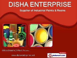 Supplier of Industrial Paints & Resins
 