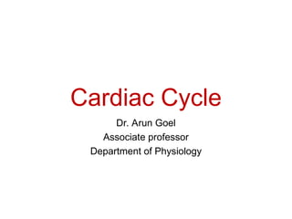 Comprehensive Overview of the Cardiac Cycle and Heart Physiology | PPT