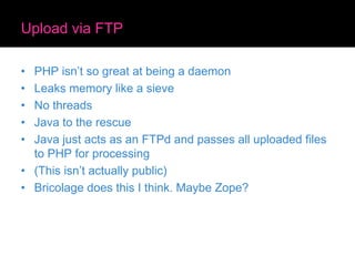 Flickr and PHP - Cal Henderson