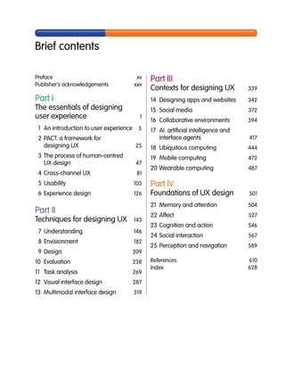 Designing User Experience 4th Edition David Benyon | PDF