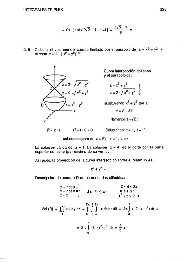 Integrales Triples Integrales Triples