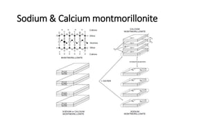 Sodium & Calcium montmorillonite
 