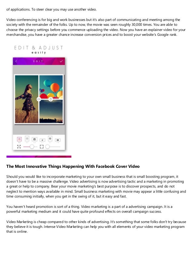 Top Five Free Facebook Banner Video Maker Story Medicine Asheville