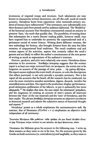 The Historical Method Of Herodotus Donald Lateiner | PDF
