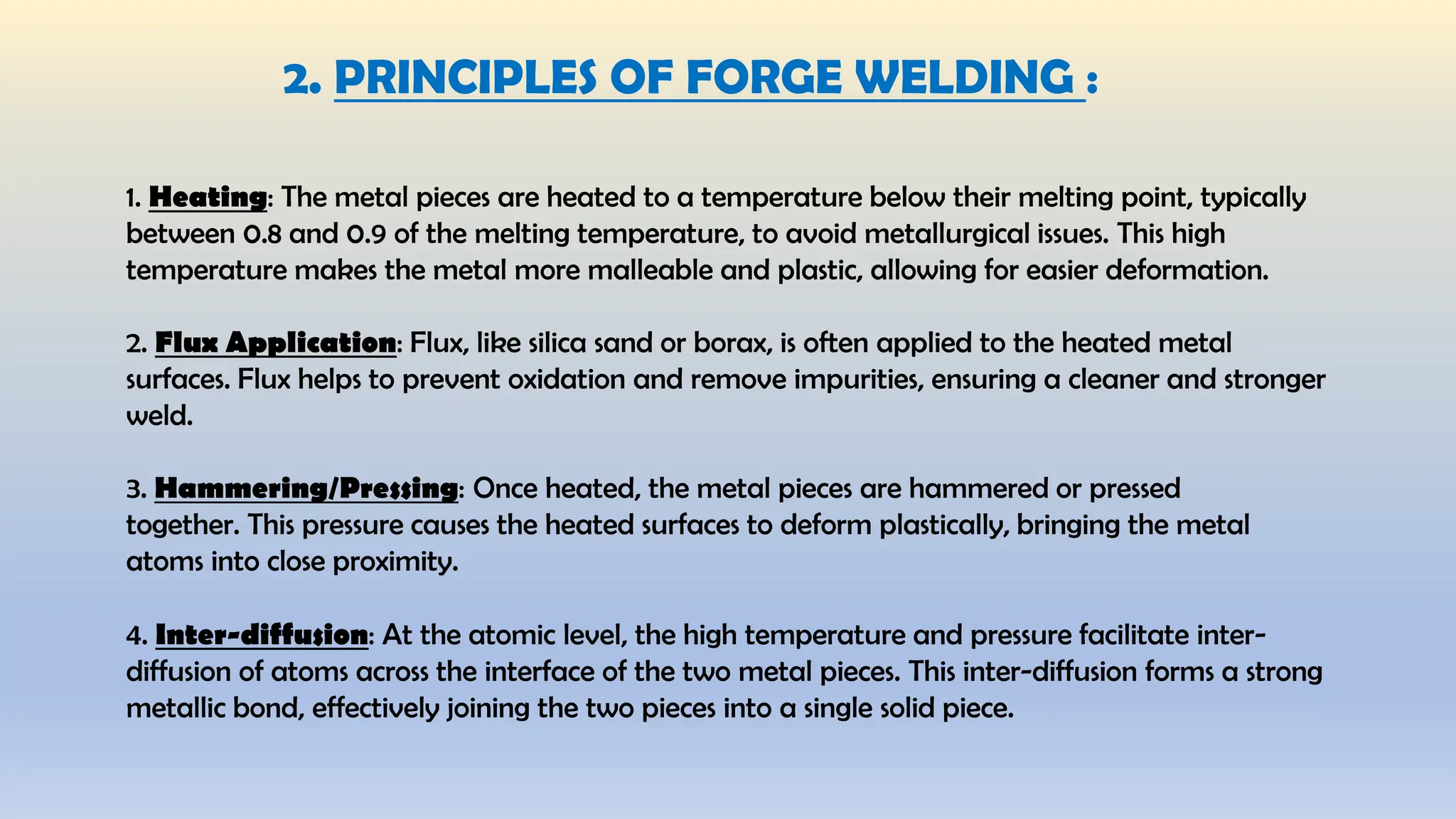 Forging Principles Forge Welding_Advanced Welding Technology | PDF