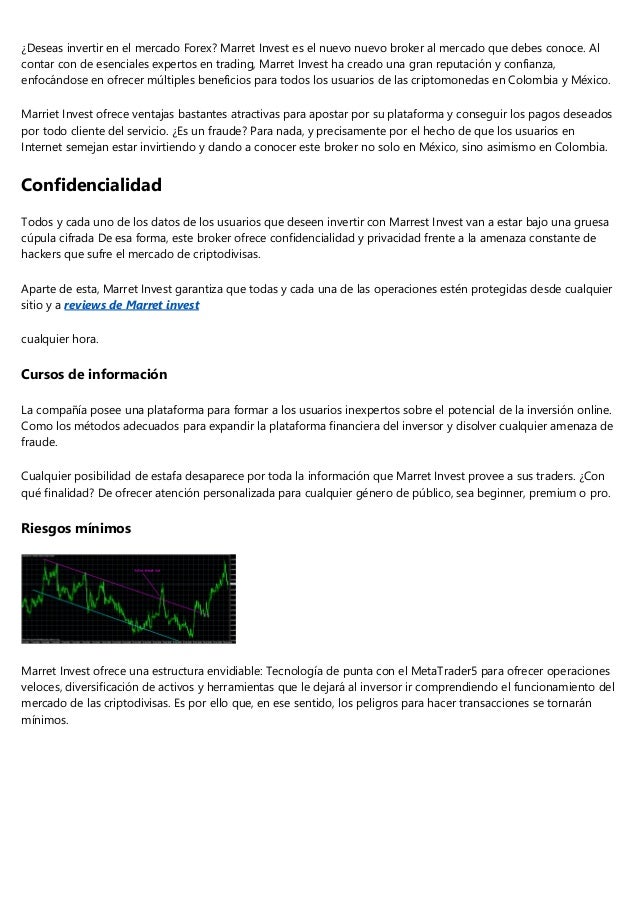 Es Un Fraude El Broker Marret Invest En Mexico Y Colombia Opinan Ac - 