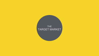 THE
TARGET MARKET
 