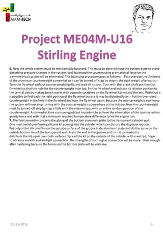 Sirling Engine Project Profile Me04m U16