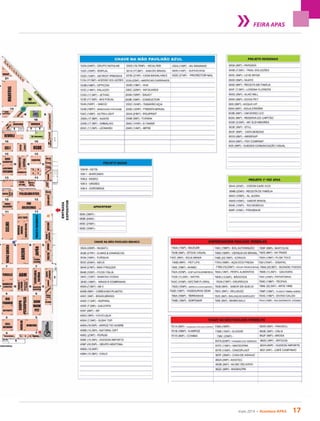 maio 2014 • Acontece APAS 17
FEIRA APAS
 