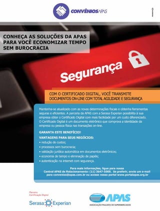 maio 2014 • Acontece APAS 23
 