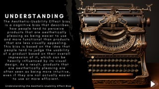 #32 The Hidden Power of Design: How Aesthetic-Usability Effect Shapes ...