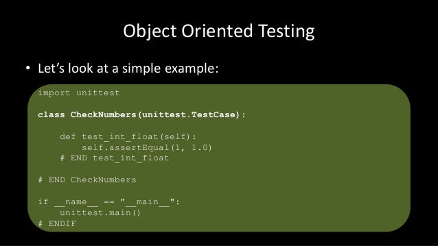Object-oriented programming - Wikipedia object oriented unit testing master thesis