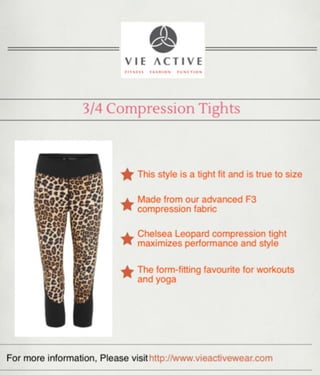 3/4 compression tights