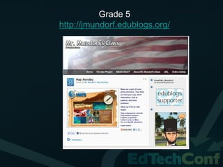 Grade 5
http://jmundorf.edublogs.org/
 