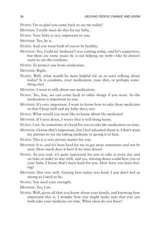 Motivational Interviewing Chart.pdf Motivational Interviewing 4th Edition PDF | PDF