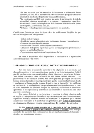 34 programa de mejora de la convivencia en centros escolares | PDF