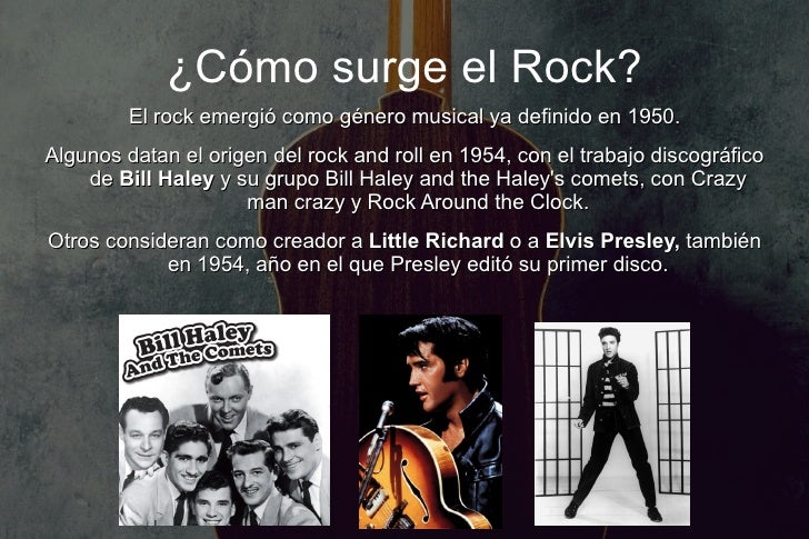 De Que Año Es El Rock And Roll
