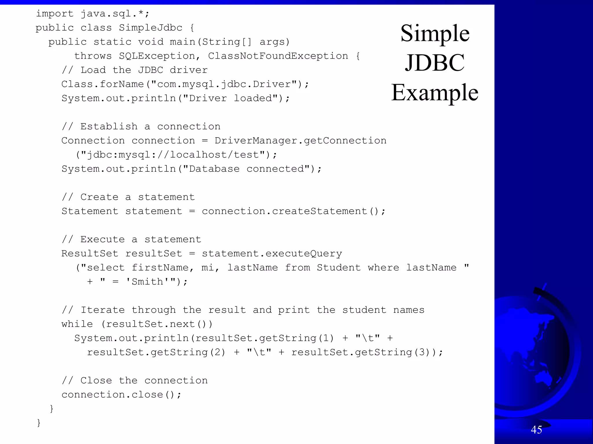 34slideDatabaseProgramming.ppt