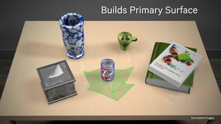 8
Builds Primary Surface
Simulated images
 