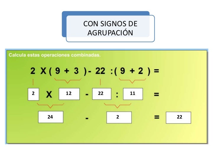 INTERPRETACIÓN Y FORMULACIÓN DE OPERACIONES COMBINADAS