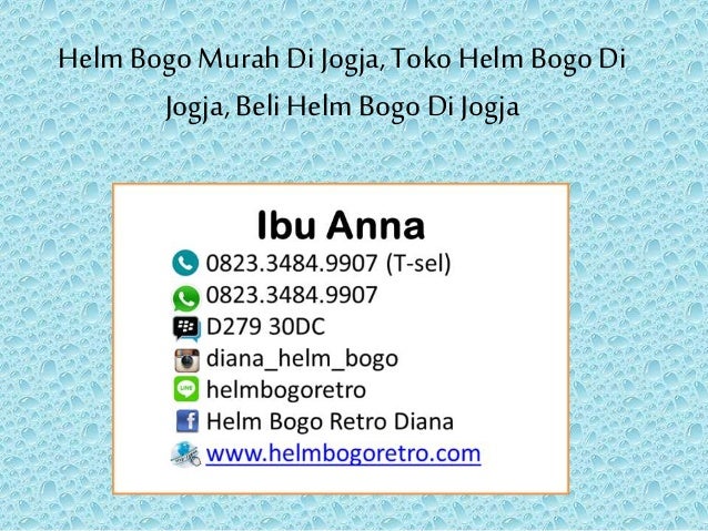 WA 0823 3484 9907 T sel Helm  Bogo Murah Di Jogja  Toko  